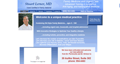 Desktop Screenshot of dr-lerner.com